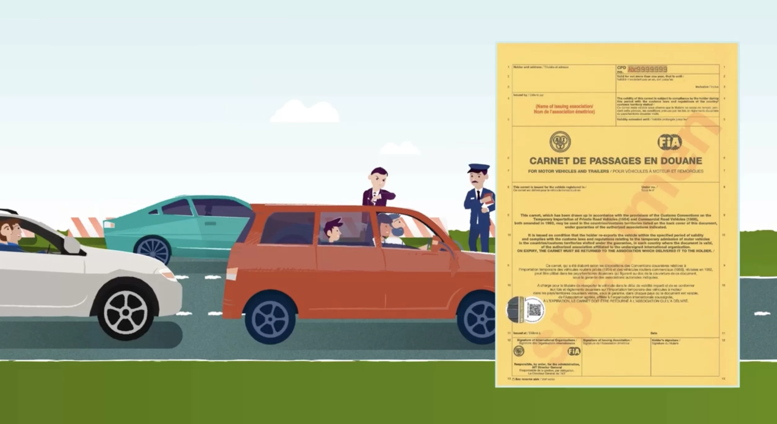 Carnet de Passages en Douane